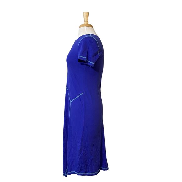 Soft Surroundings Women's Purple Boatneck Midi Dress Extra Small Style 2B843 - Picture 3 of 9